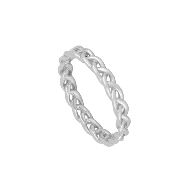 Anillo Trenza Silver