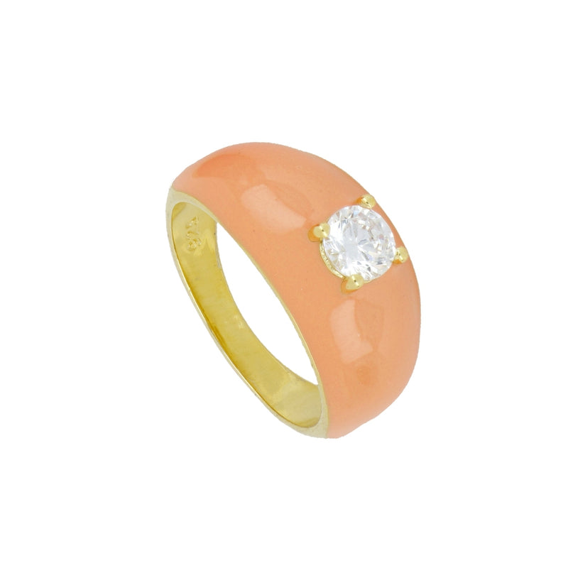 Anillo Capri Orange Gold