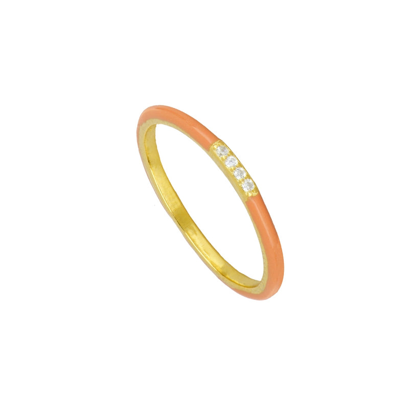 Anillo Ibiza Orange Gold
