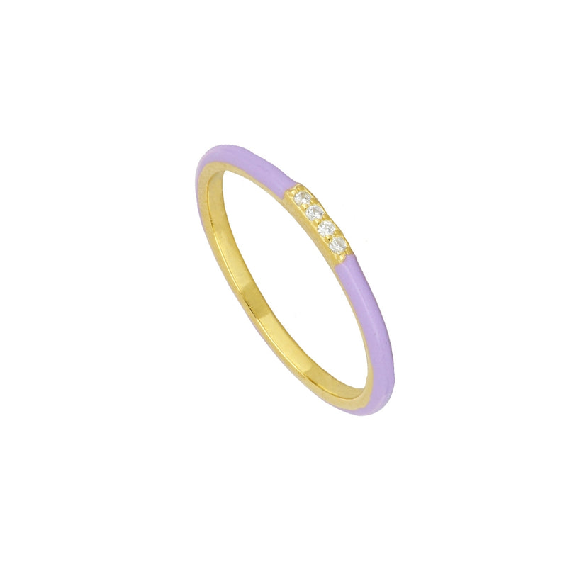 Anillo Ibiza Violet Gold