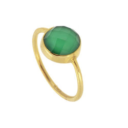 Anillo Stone Green