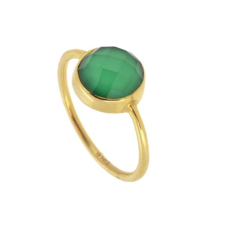 Anillo Stone Green