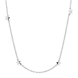Collar Multi Star Silver