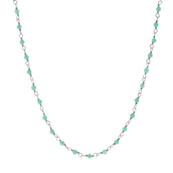 Collar Amazonita Silver