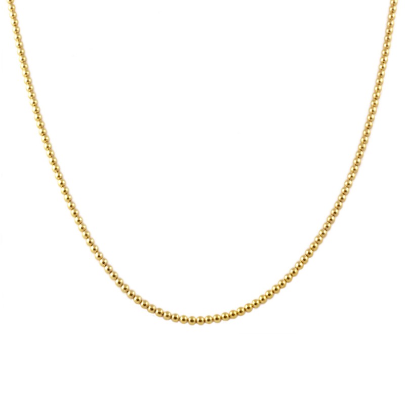 Gold Bolita Necklace