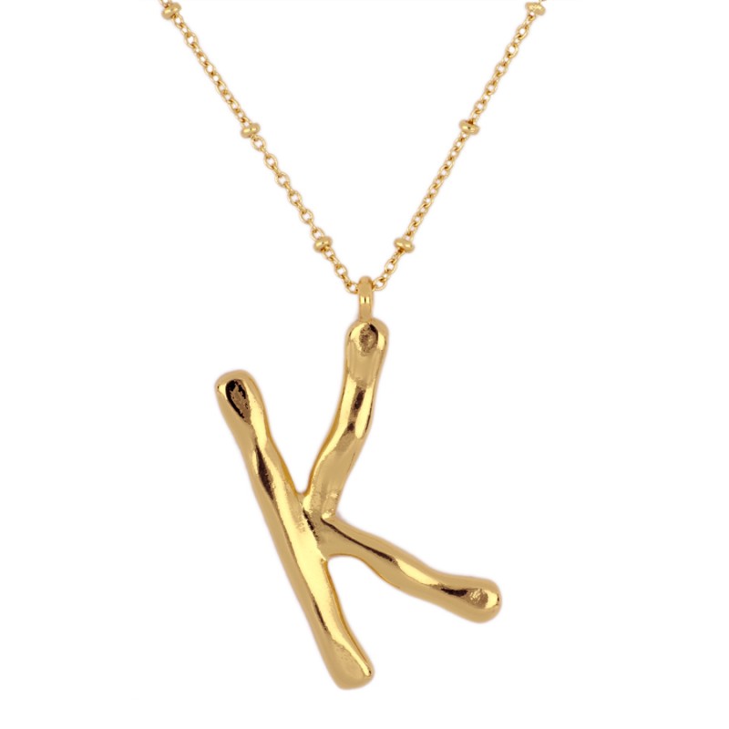 Collar Letra Big Gold