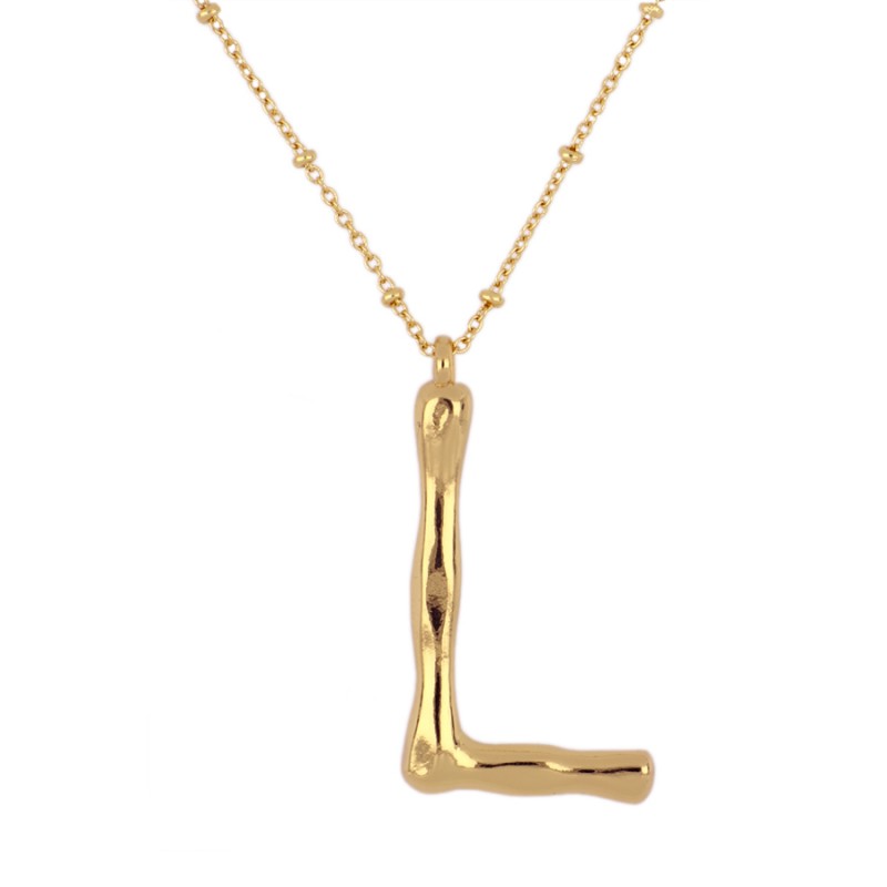 Collar Letra Big Gold
