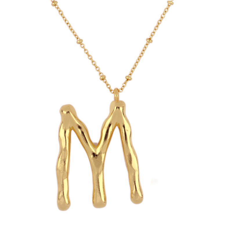 Collar Letra Big Gold