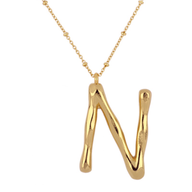 Collar Letra Big Gold