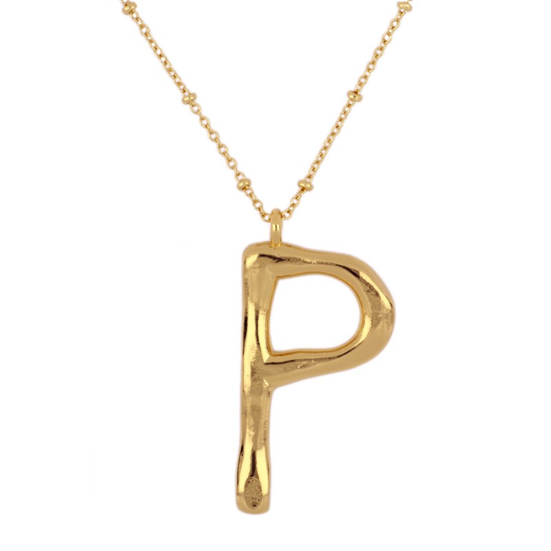 Collar Letra Big Gold