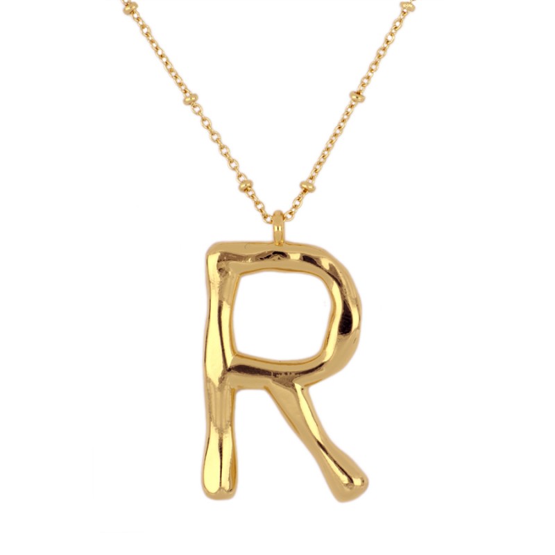 Collar Letra Big Gold