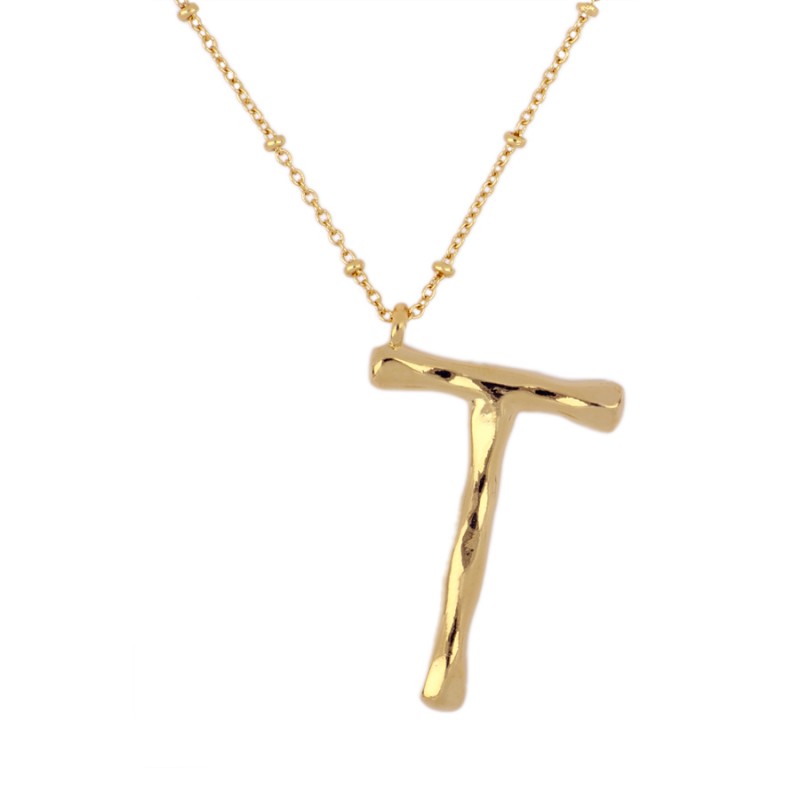 Collar Letra Big Gold