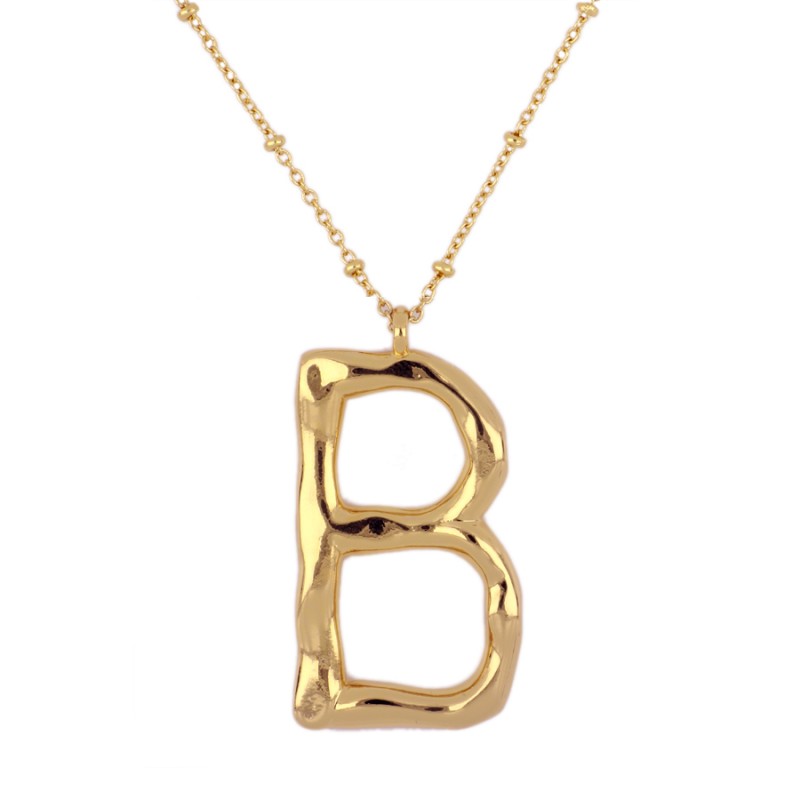 Collar Letra Big Gold