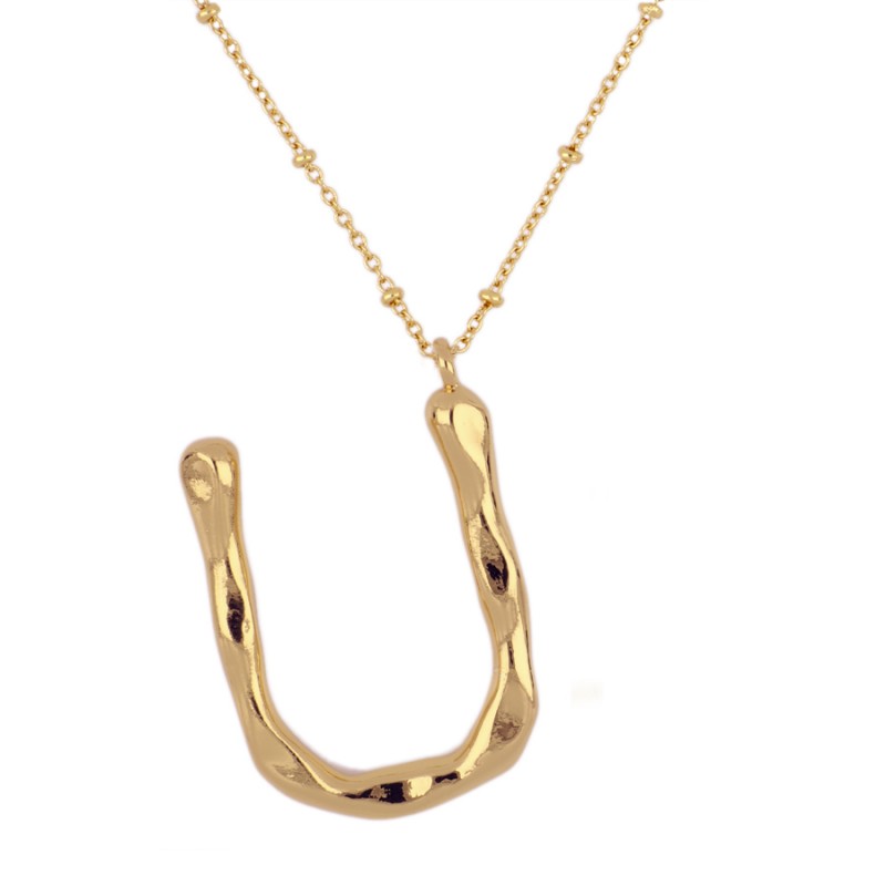 Collar Letra Big Gold