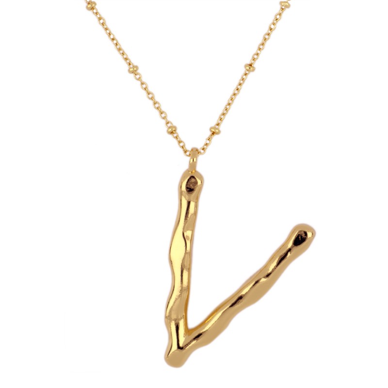 Collar Letra Big Gold
