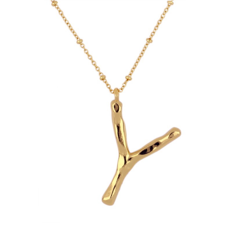 Collar Letra Big Gold