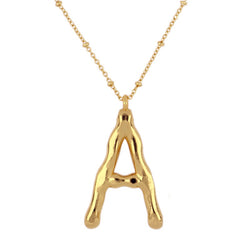 Collar Letra Big Gold