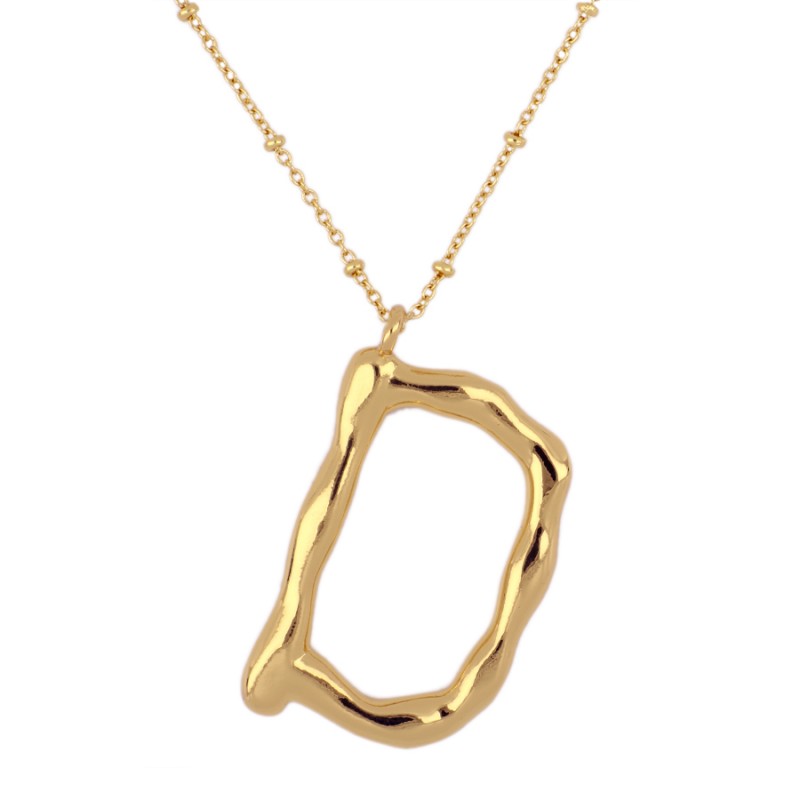 Collar Letra Big Gold