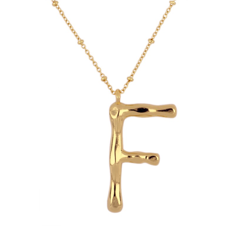 Collar Letra Big Gold