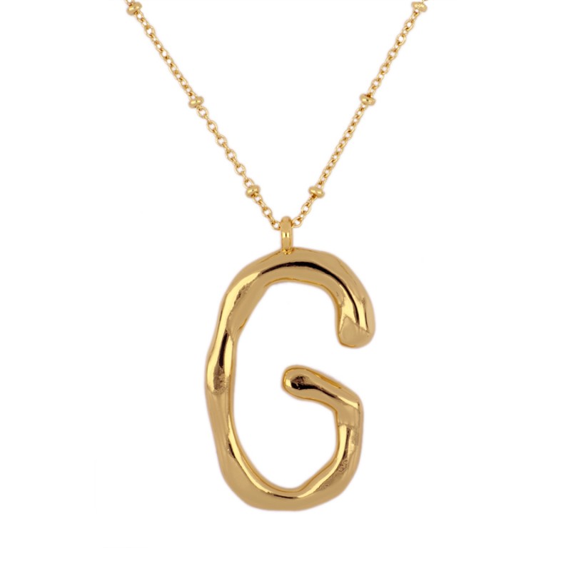 Collar Letra Big Gold