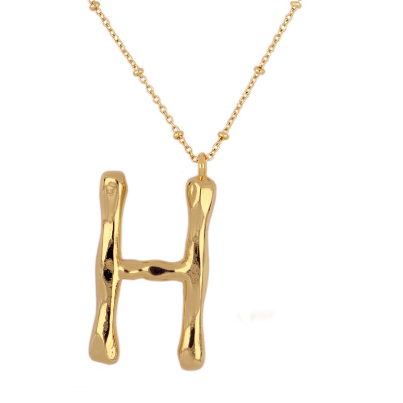 Collar Letra Big Gold
