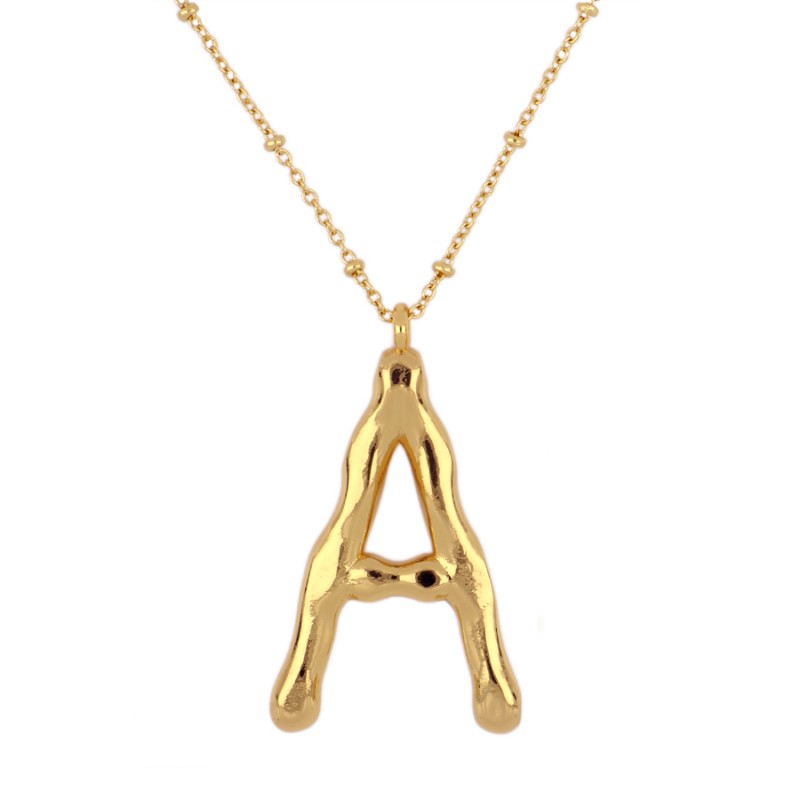 Collar Letra Big Gold