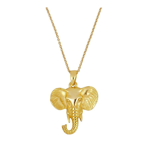 Collar Big Elephant Gold