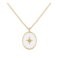 Collar Compass Rose Gold