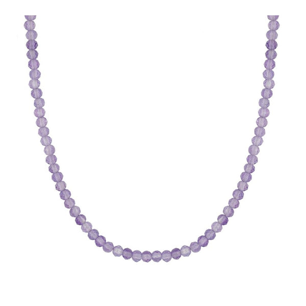 Collar Alis Purple Silver