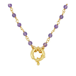 Collar Odin Violet Gold