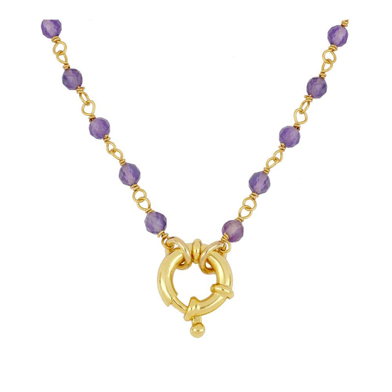 Collar Odin Violet Gold