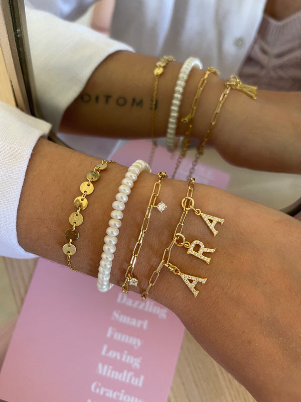 Charm Hanna Gold
