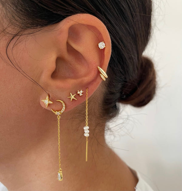 Earcuff Dyra Gold