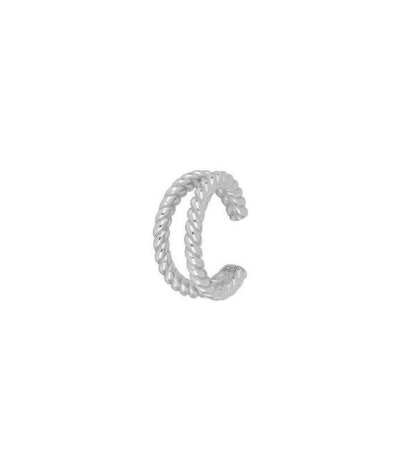 Earcuff Galena Silver