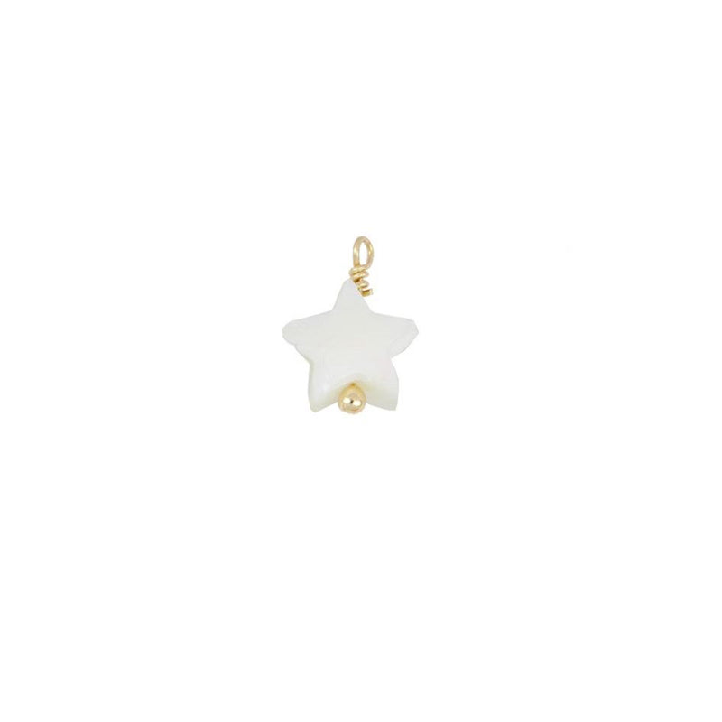 Charm Nácar Star Gold