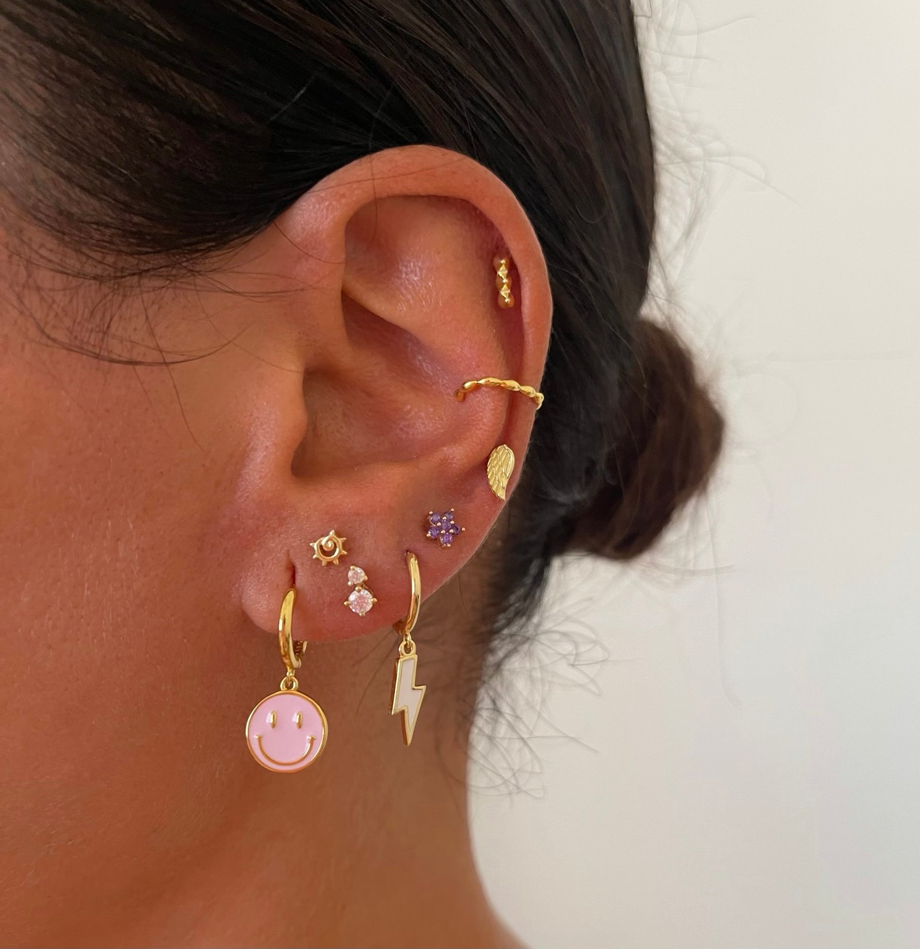 Niala Gold Earrings