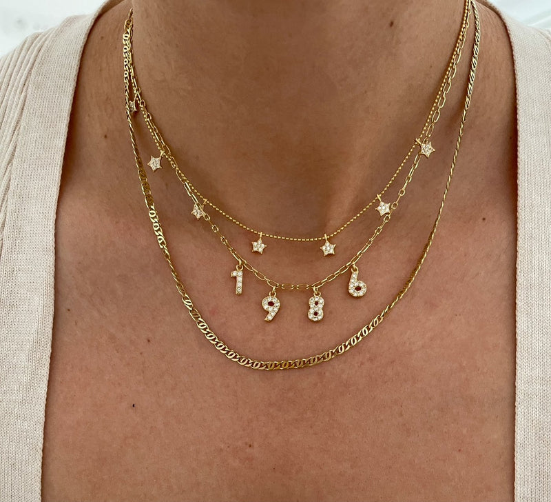 Charm Number Gold