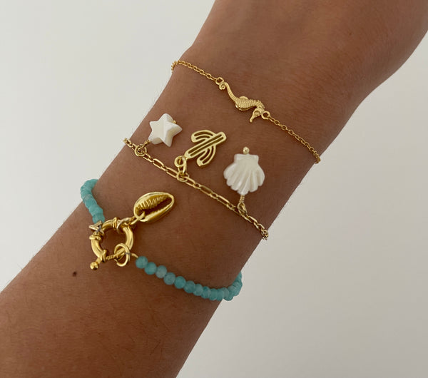Charm Shell Gold
