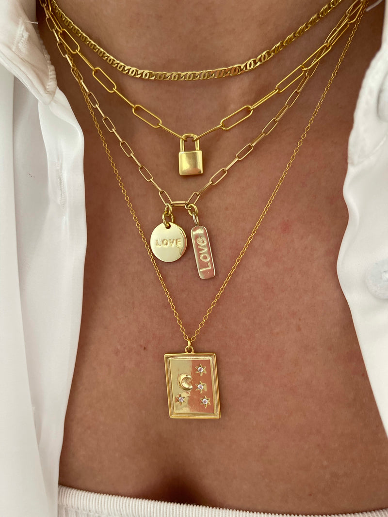 Charm Love Gold