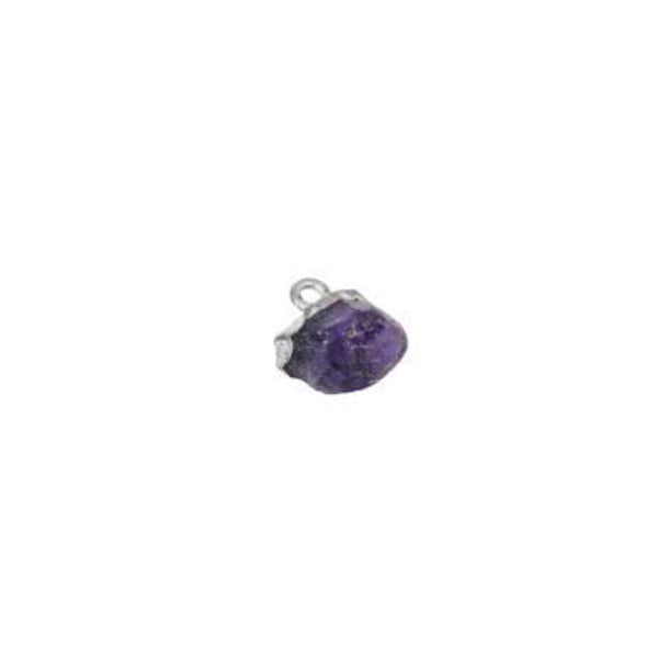 Charm Mine Violet Silver