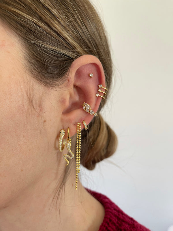 Earcuff Electra Silver