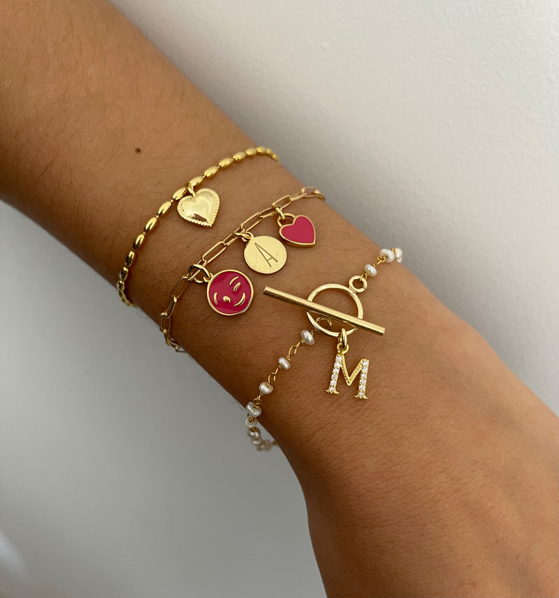 Charm Love Color Silver