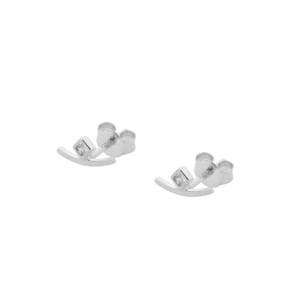 Tailor Silver Earrings