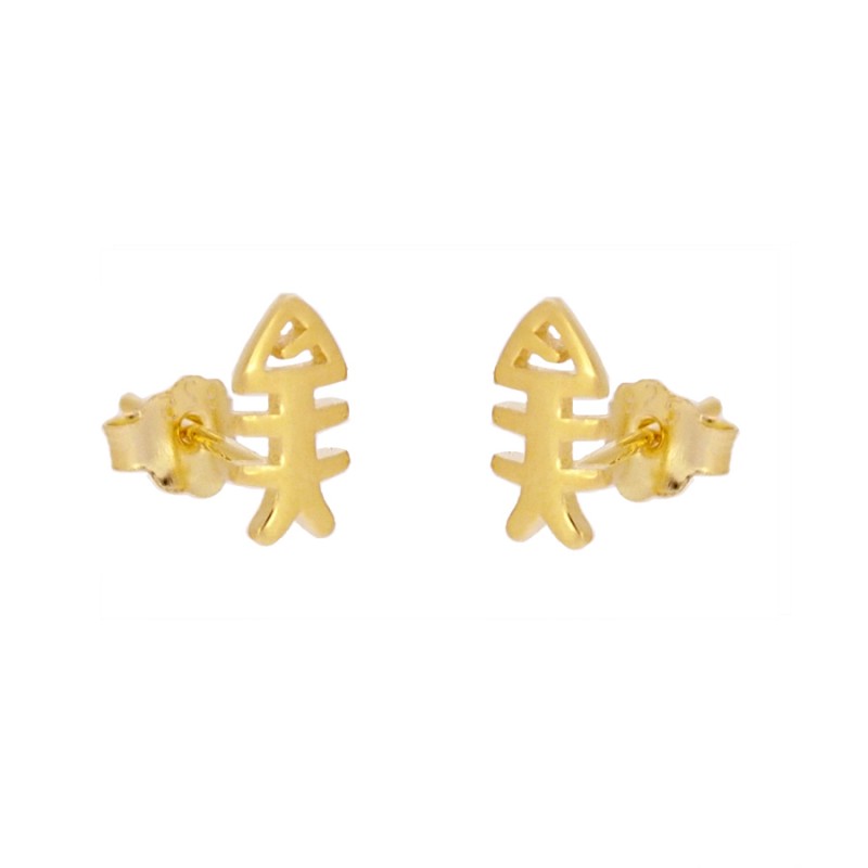 Pendientes Scrape Gold