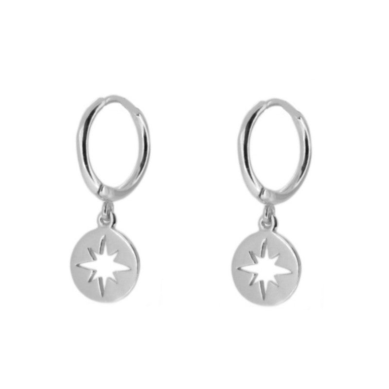 Pendientes Rose Silver