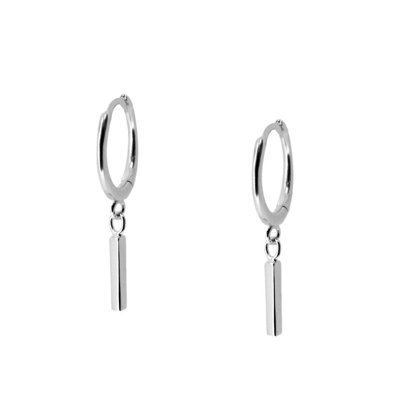 Pendientes Barra Silver
