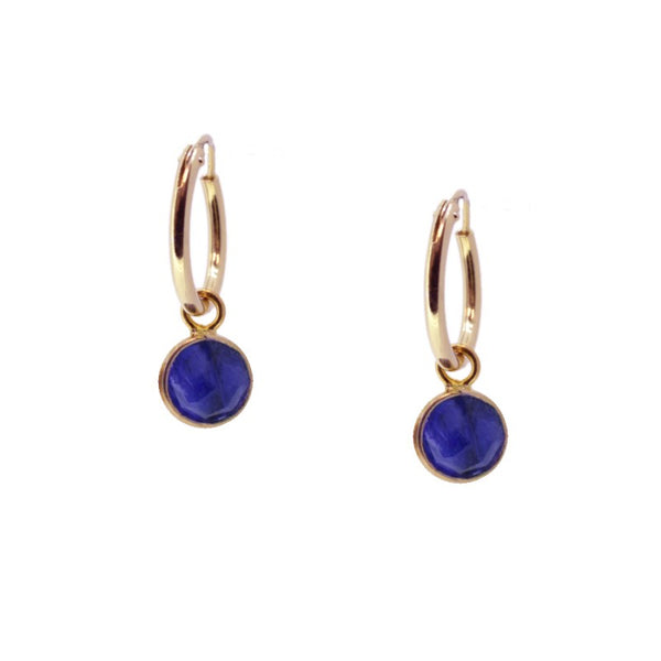 Pendientes Live Blue Gold