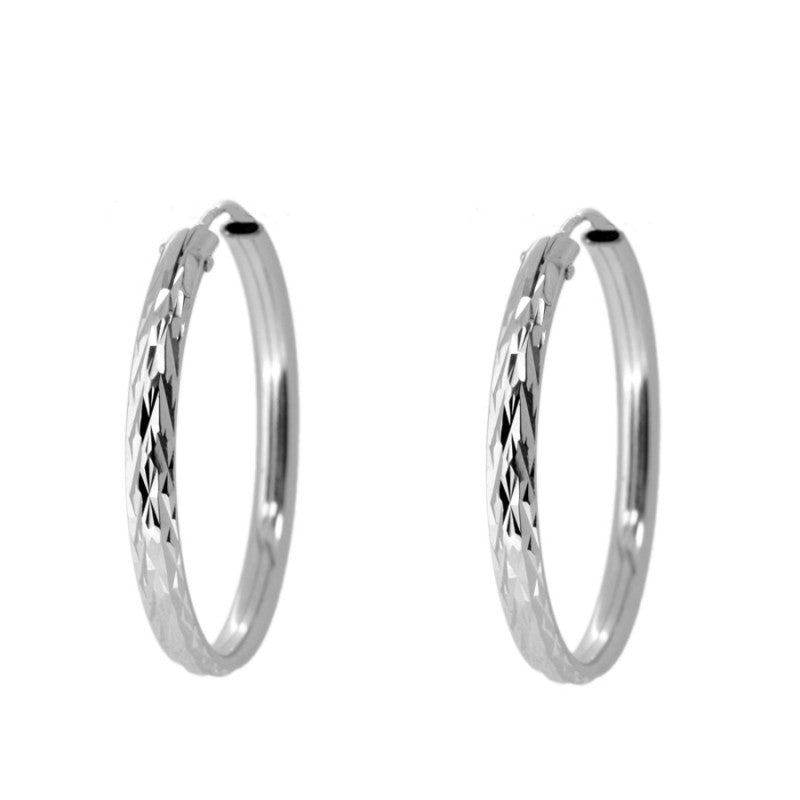 Pendientes Aros Creux Silver