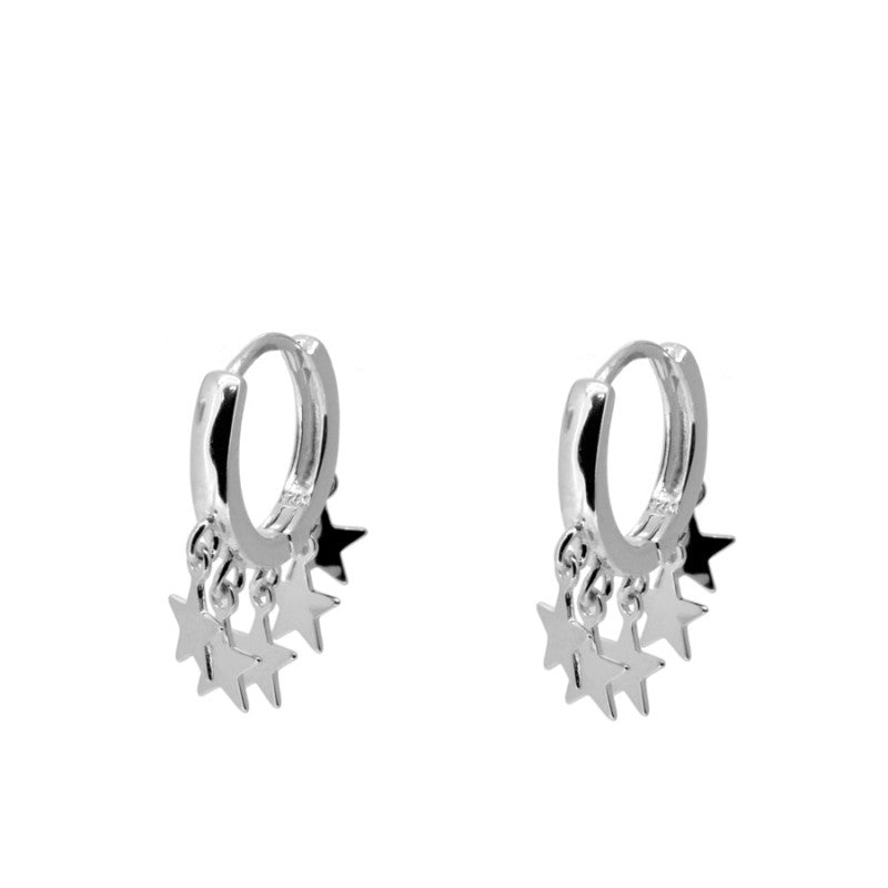 Pendientes Universe Silver