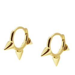 Pendientes Rock Gold